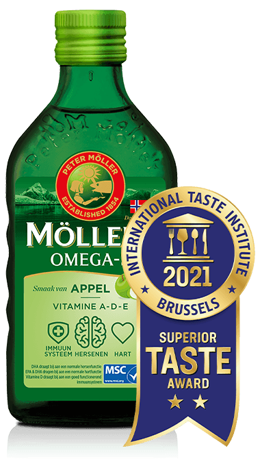 Möller’s Omega-3 Appel met Superior Taste Award Möller's Omega-3 Appel met Superior Taste Award