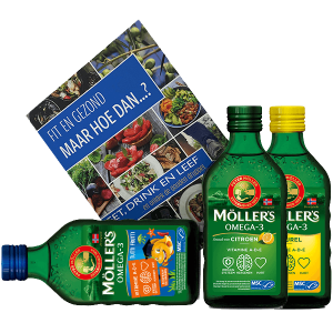 Möller’s Lifestylebooster Pakket 3x 250ml + Boek